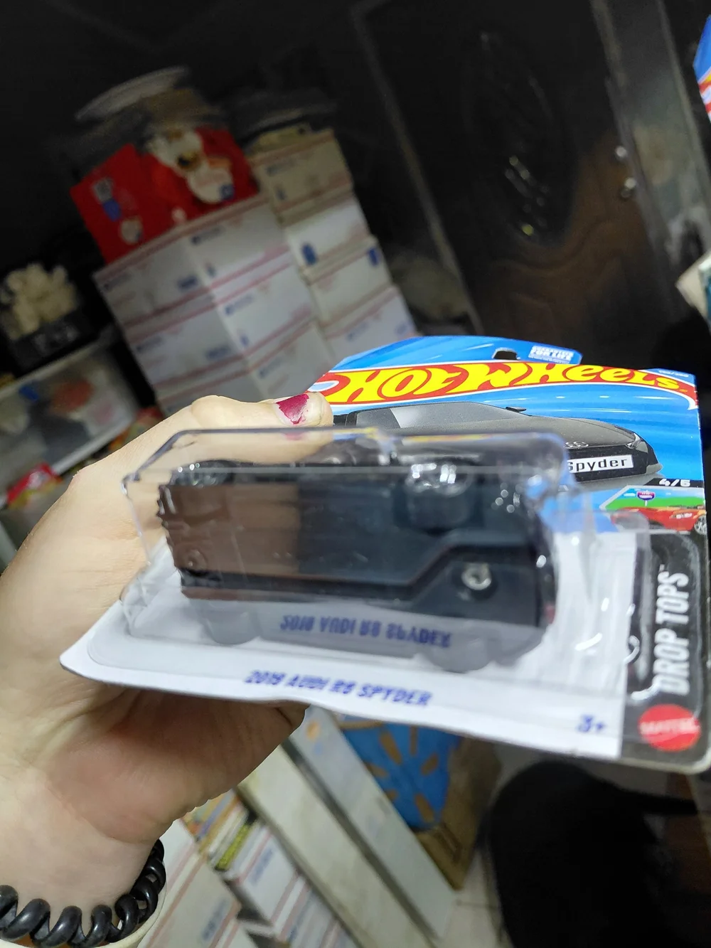 Hot Wheels sleek black